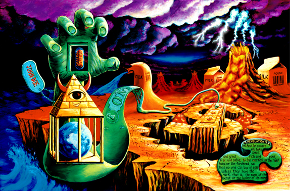 The Practical Deception, Vincent Monaco, blacklight posters